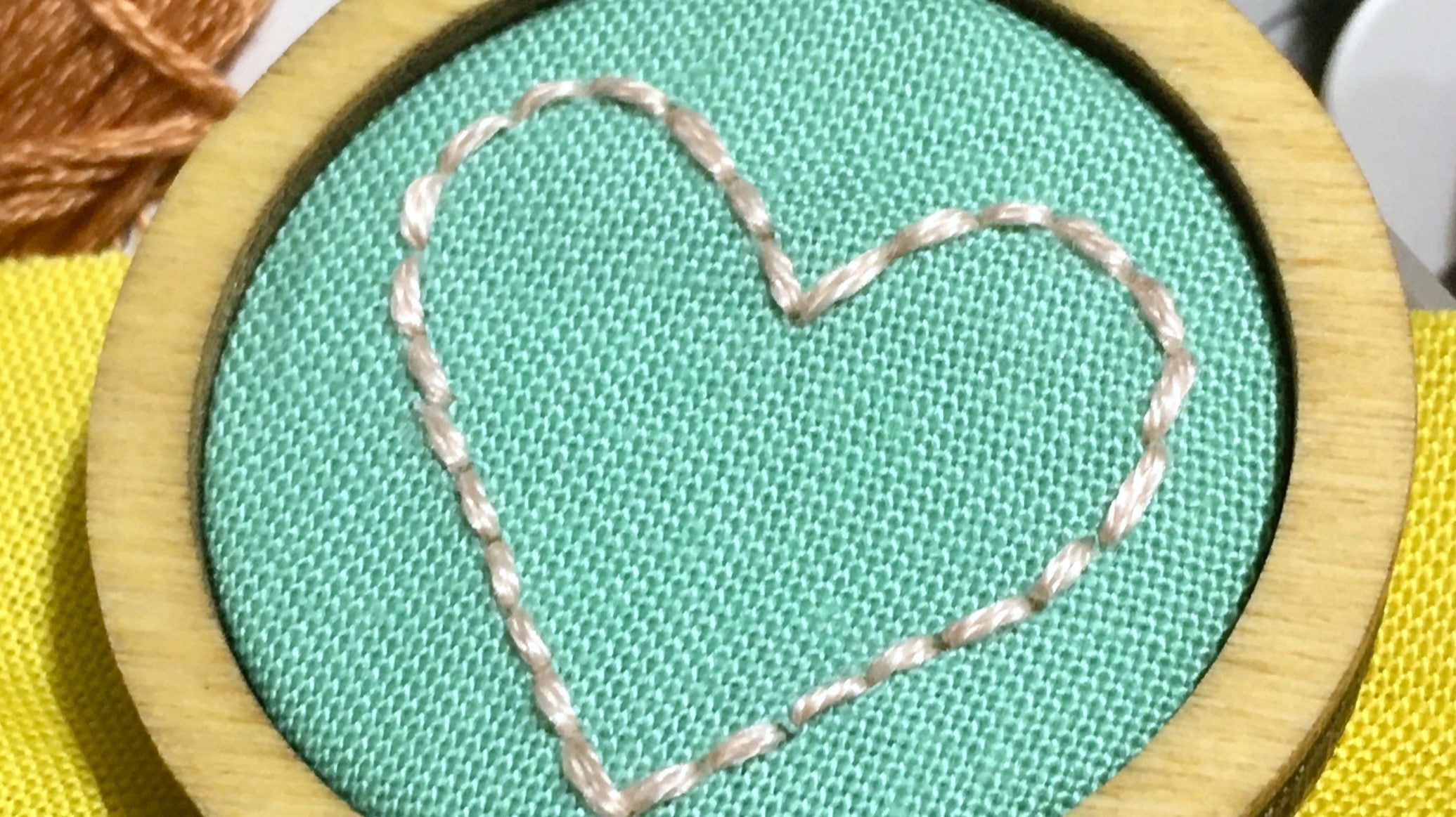 3 easy embroidery stitches for kids