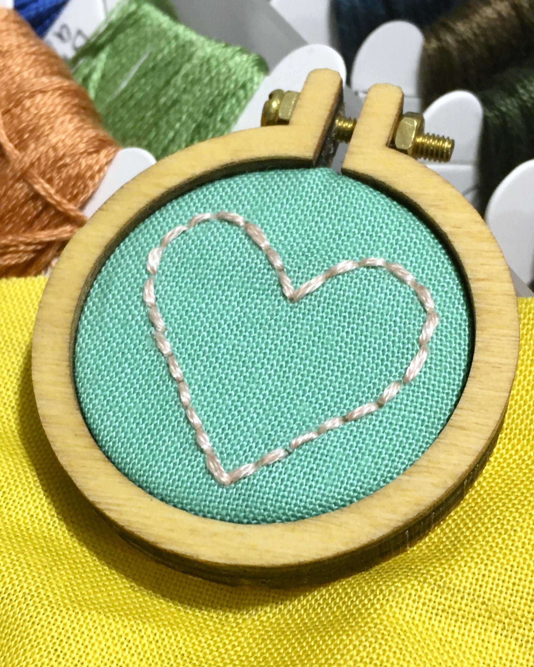 3 easy embroidery stitches for kids