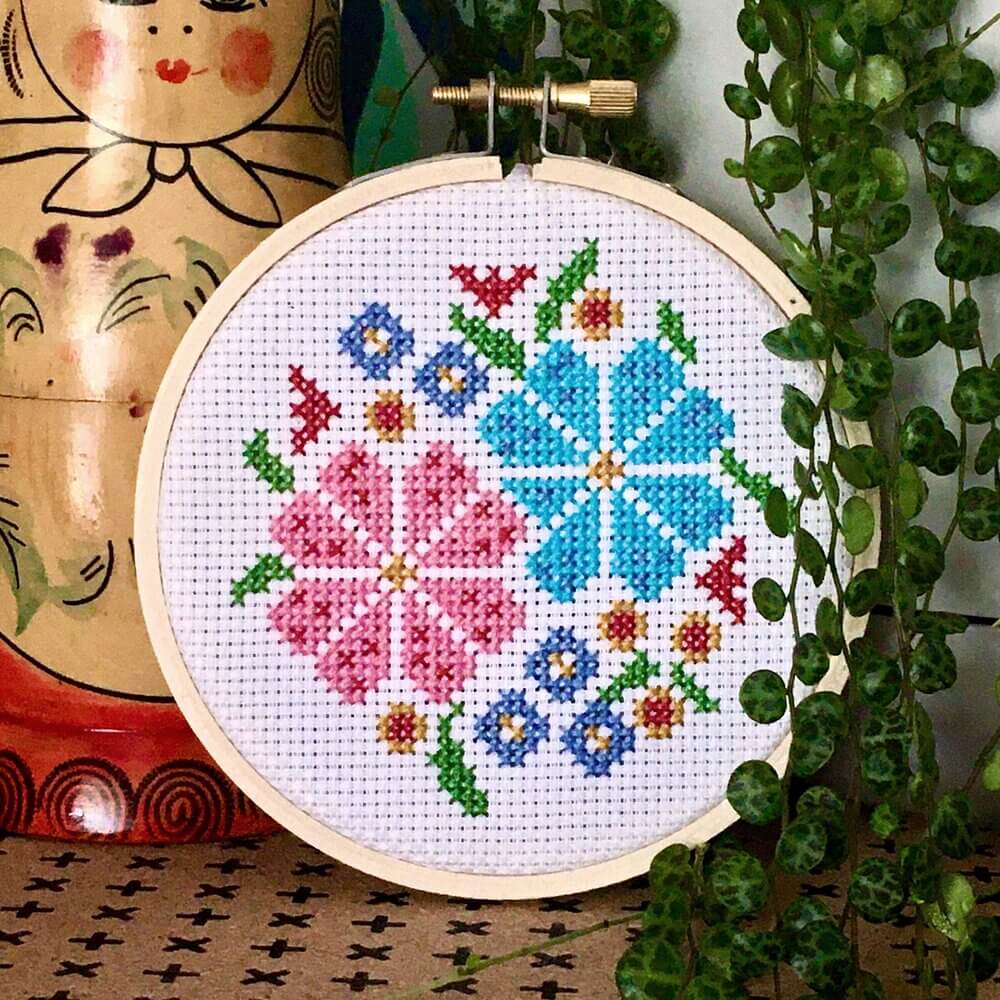 Modern Cross Stitch Kits Australia Craft Make Do