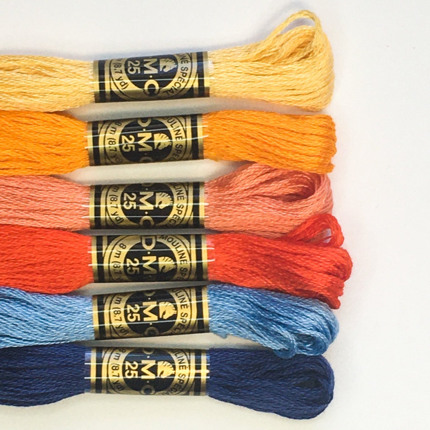 Kingfisher DMC embroidery thread bundle - Craft Make Do