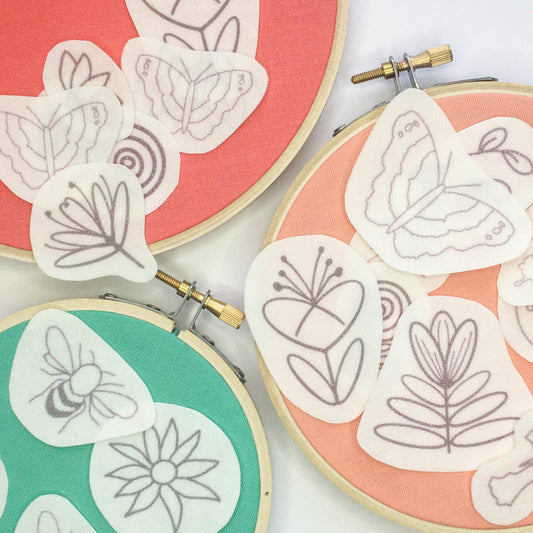 Mega Mix Stick and Stitch Embroidery Stickers - Craft Make Do
