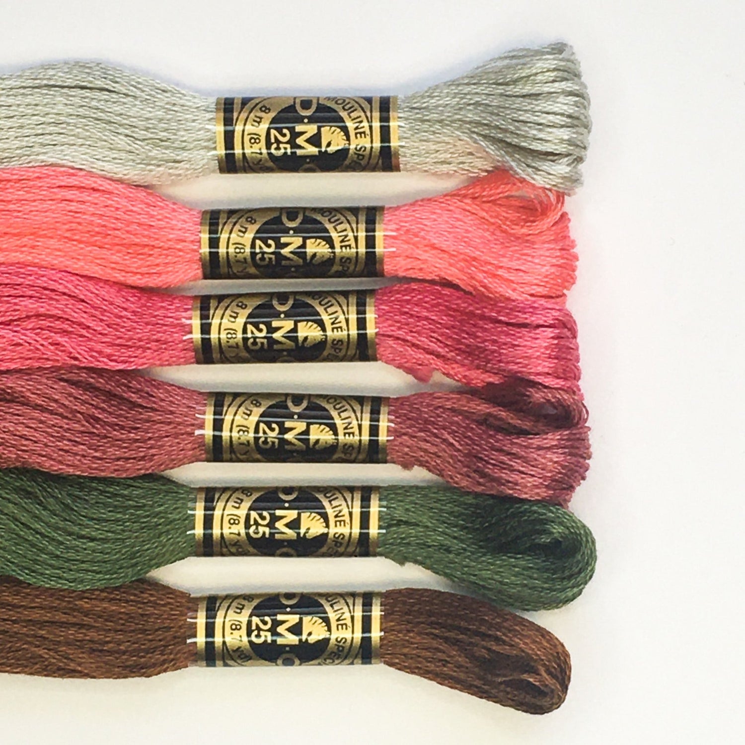 Protea DMC embroidery thread bundle - Craft Make Do