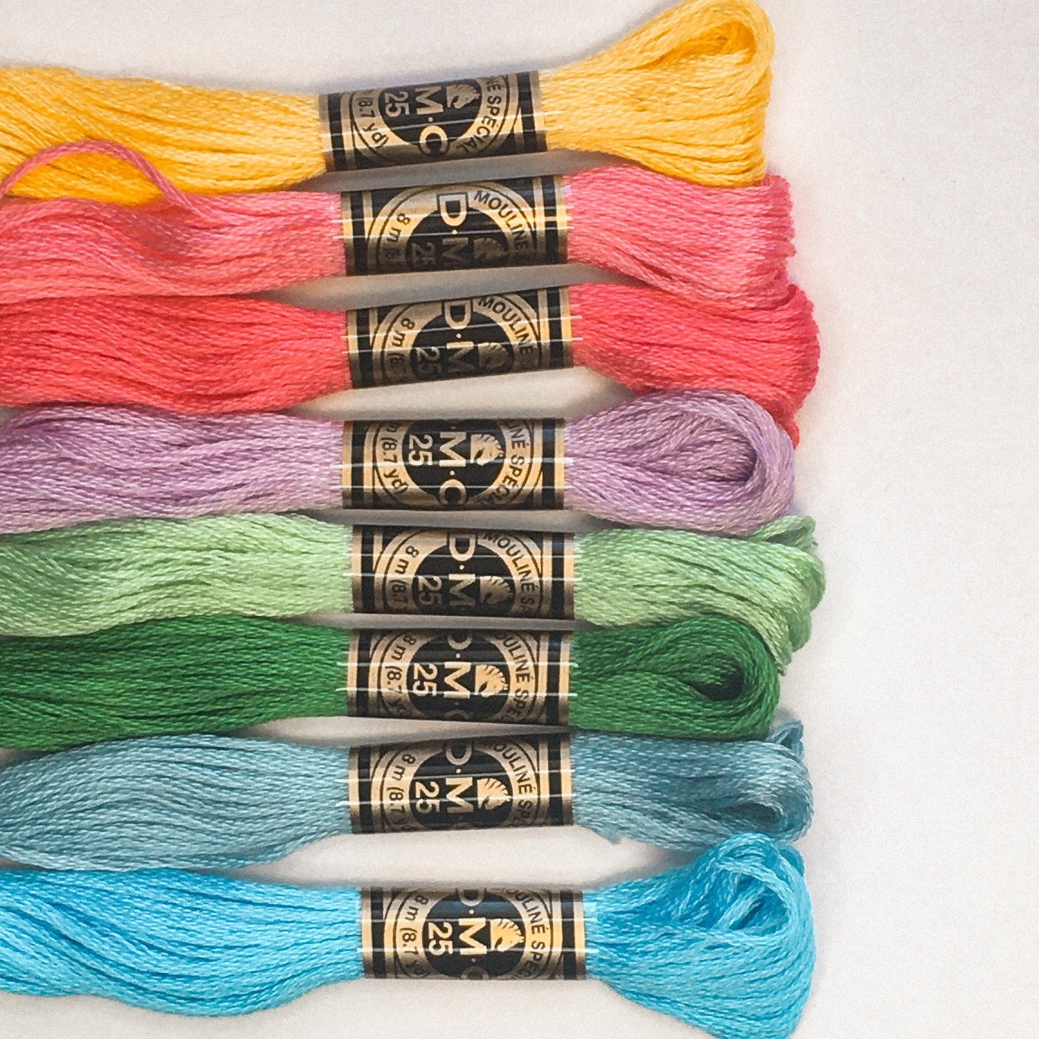 Sorbet DMC embroidery thread bundle - Craft Make Do
