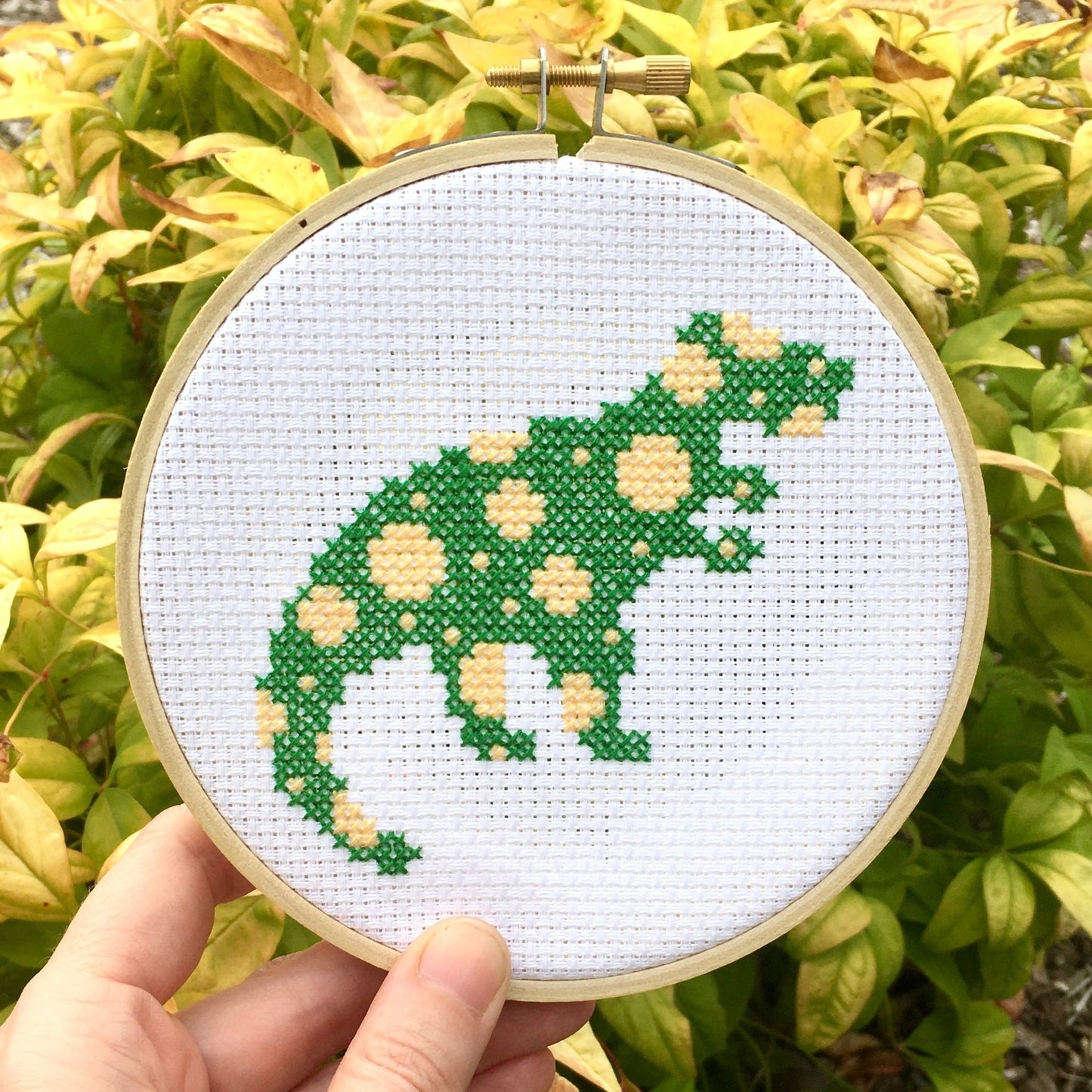 Spot the T-Rex Cross Stitch Kit - Craft Make Do